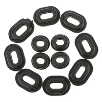 12pcs motorcycle rubber side cover grommets replacement gasket fairings for cg125