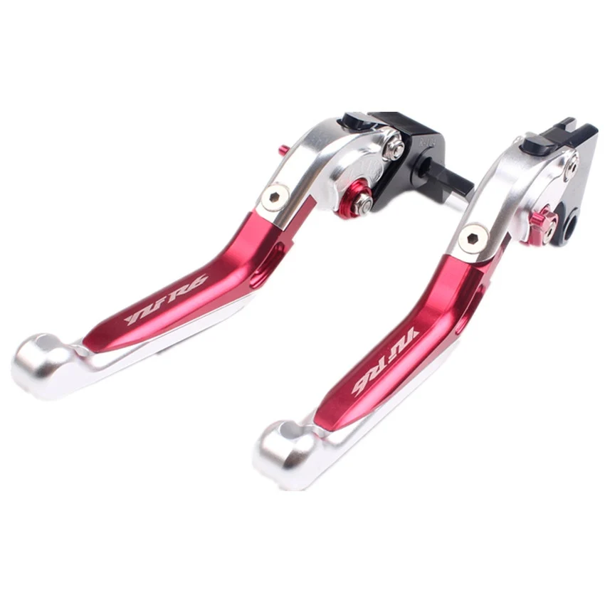 Рычаги тормозной муфты с ЧПУ для мотоцикла выдвижные складные рычаги Yamaha YZF R6