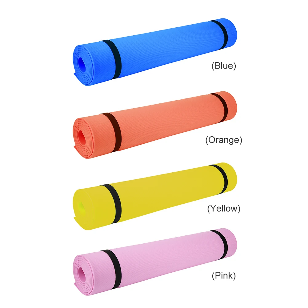 6 мм 4 толстые коврики для йоги EVA высокая плотность унисекс нескользящий Йога