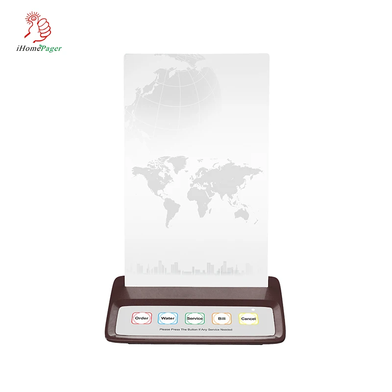 Беспроводная система вызова Официант Система для ресторана три группы номер