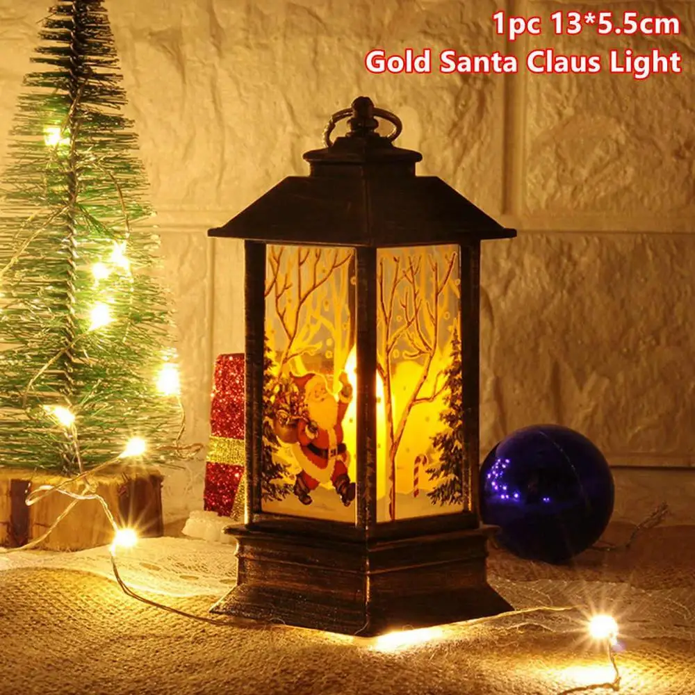 Xmas Light 15 Taoup Merry Christmas светодиодный светильник Санта Клаус Noel Подвески Висячие украшения Рождественское украшение для дома Рождественский акриловый светодиодный светильник - Цвет: Xmas Light 15
