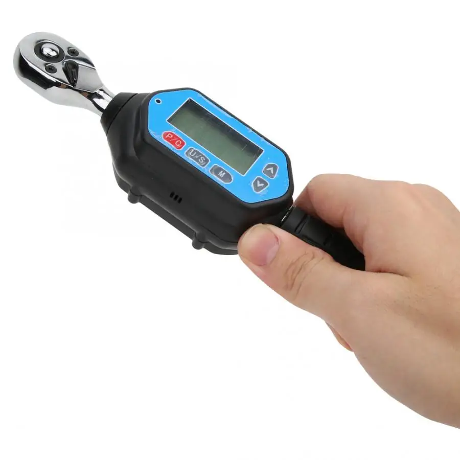 Мини Высокая точность регулируемые электронный Heavy Metal Моментный ключ с храповым