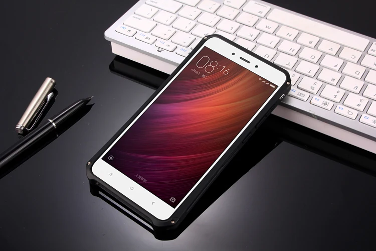 Текстурированная антиосенняя Металлическая Рамка PC BackPlate для Redmi Note 4X Note4 Global алюминиевый сплав бампер чехол Note 4 крышка с подарком
