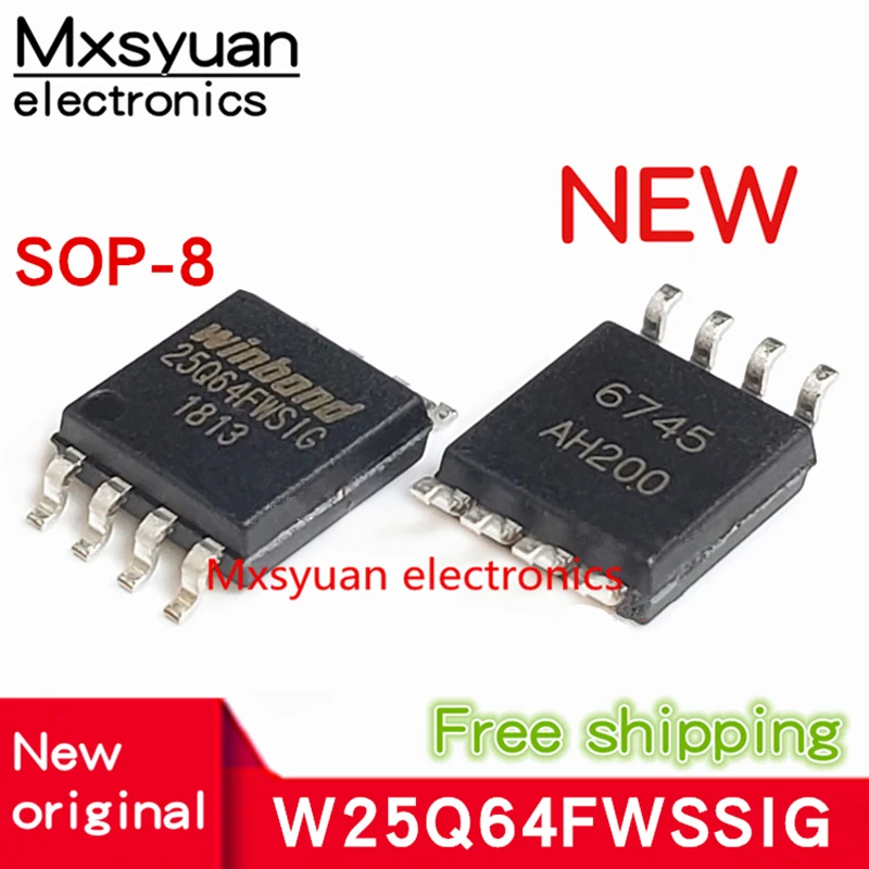 

10pcs~100pcs 25Q64FWSIG W25Q64FWSSIG W25Q64FWSIG 25Q64FWSSIG 25Q64FW 25Q64 SOP-8 new original