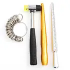 1 шт., новинка, пластиковое кольцо-Калибр, оправка, измеритель размеров пальцев, измерение размеров ювелирных изделий, калибровочный инструмент, оборудование