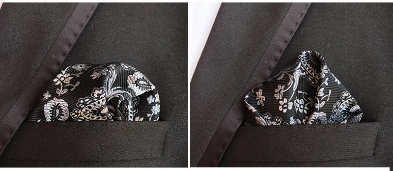 New25* 25 см дизайнерский Карманный квадратный модный платок в горошек Пейсли Цветочный Клетчатый Стиль мужской костюм карманные аксессуары бабочки на подарок ma
