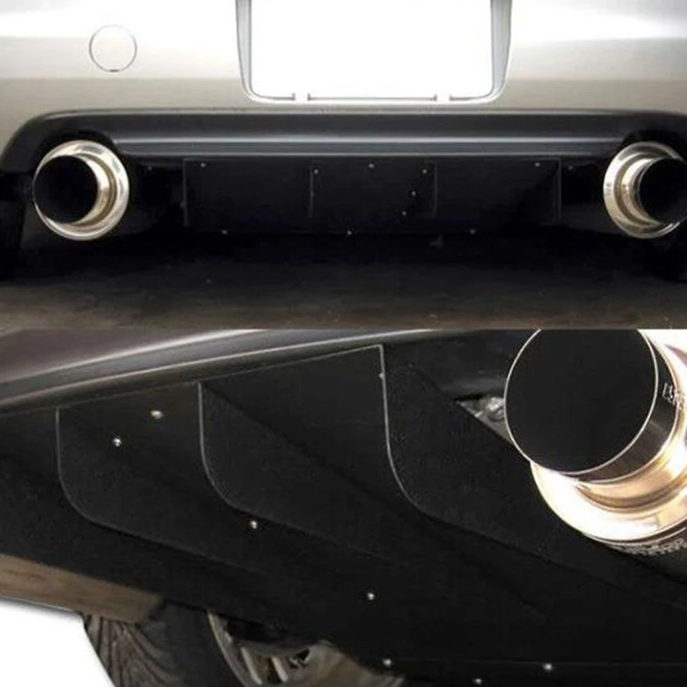 Универсальный автомобильный внешний диффузор для заднего бампера Акулий