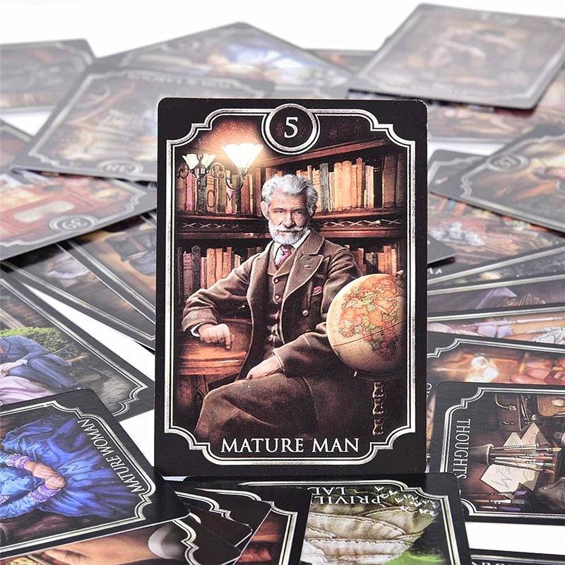 

Fin Sieve Kipper Tarot Cards Oracle English Version Board Games Family Party Playing Card Deck Table Game Divination Fate