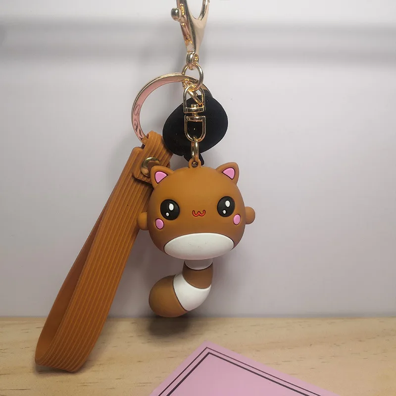 

Creative Lovely Squirrel Keychain Interesting Doll Backpack Pendant Bag Decoration Car Keys Accessories Keyring Hot Sale Gift