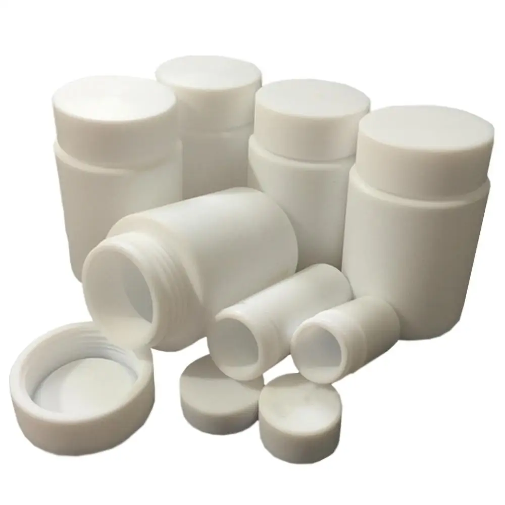 

PTFE Narrow/Wide Mouth Bottle with Cover Laboratory Supplies 50ml-1000ml Chemistry Bottles for Liquid Solid Reagent