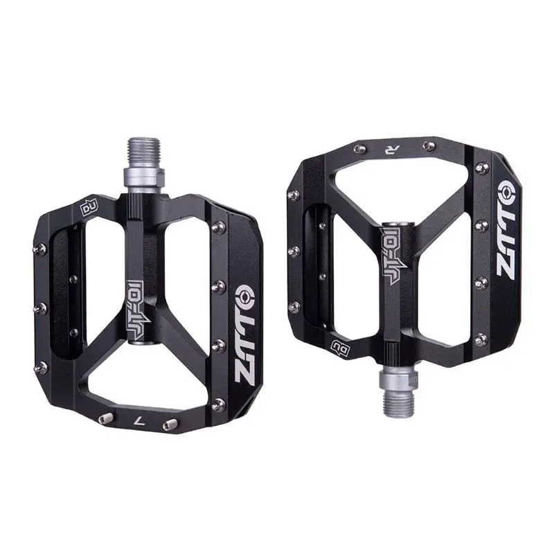 

1 Pair Mountain Bike Flat Pedals for MTB Bicycle Cycling Road, Aluminum Alloy Pedals
