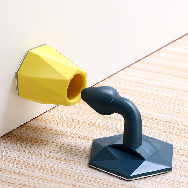 

1pc Silicone Stops Door Handle Silencer Wall Protectors Door Stopper For Anti-Collision Deurstopper Door Handle Knob Holder