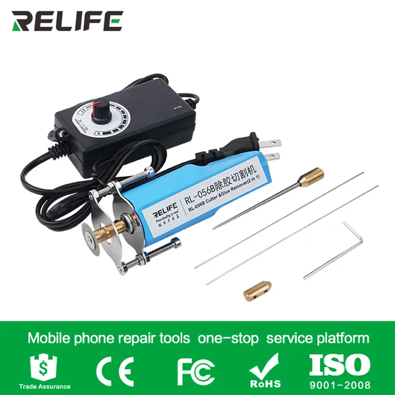 Relife RL-056B 2 in 1 Electric Glue Removal Tool Residue OCA Adhesive Remover Cutter Shovel Clean For Phone Repair | Инструменты