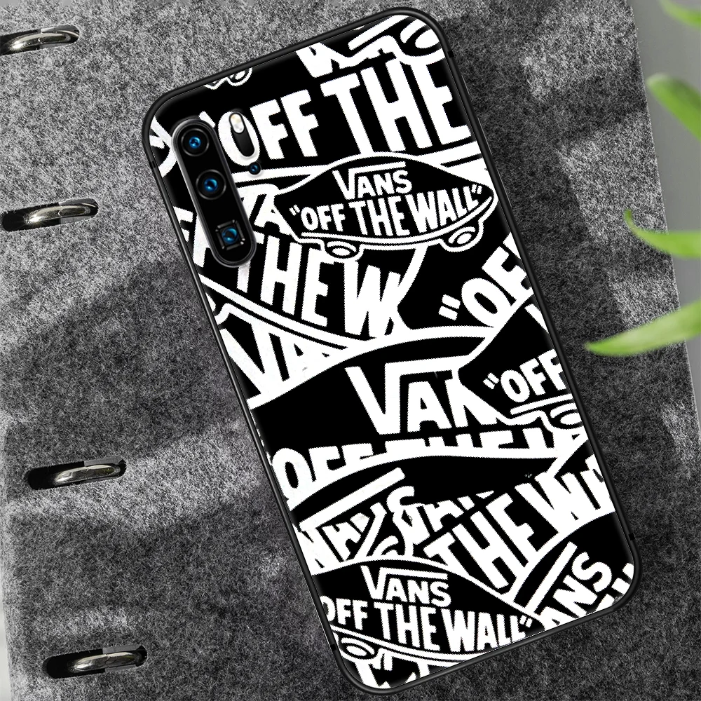 

American fashion brand vans Phone Case For Huawei P Mate 10 20 30 40 Lite Pro smart Z 2019 nova 5t black Waterproof Luxury