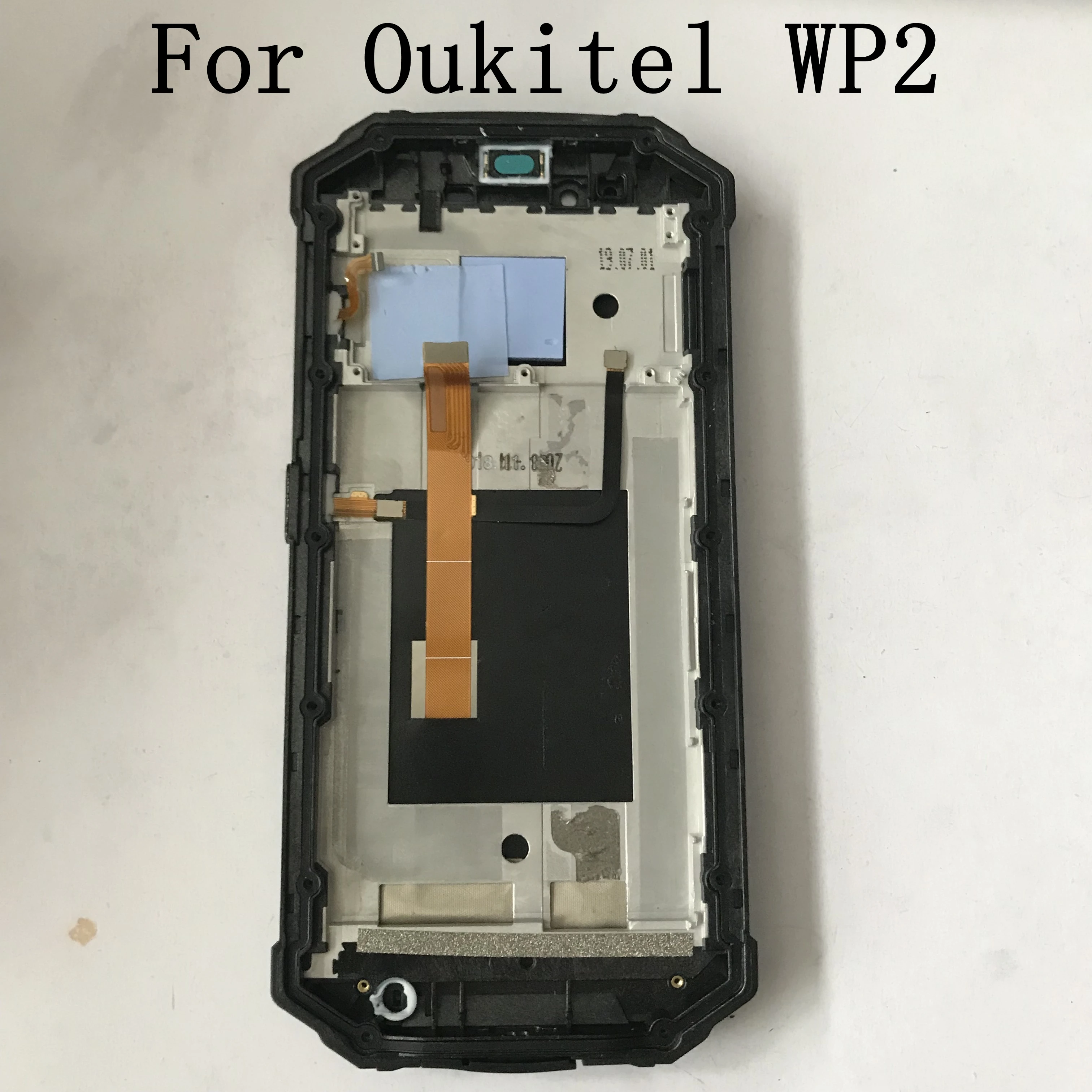 Oukitel WP2 используется ЖК экран + сенсорный рамка кнопка включения питания