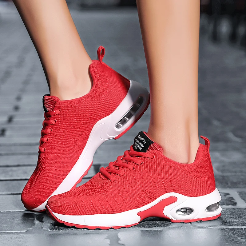 Tenis Feminino 2020 New Women Breathable Sport Shoes White Women Tennis Shoes Female Stability Athletic Sneakers Trainers 35-42