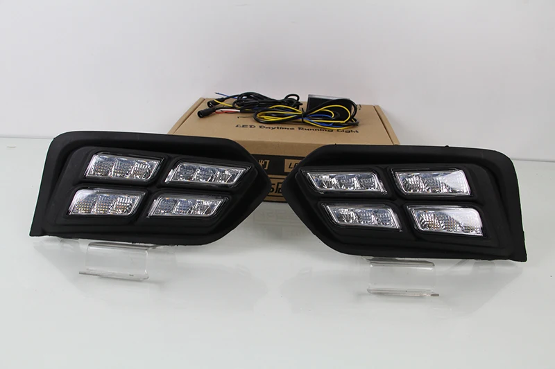 1 комплект Автомобильные светодиодные дневные ходосветильник для Honda City 2017 2018 2019