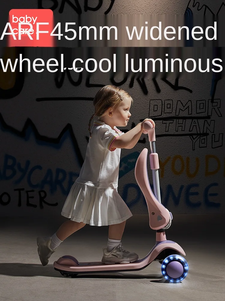 Детский скользящий детский скутер для катания на санках мальчиков и