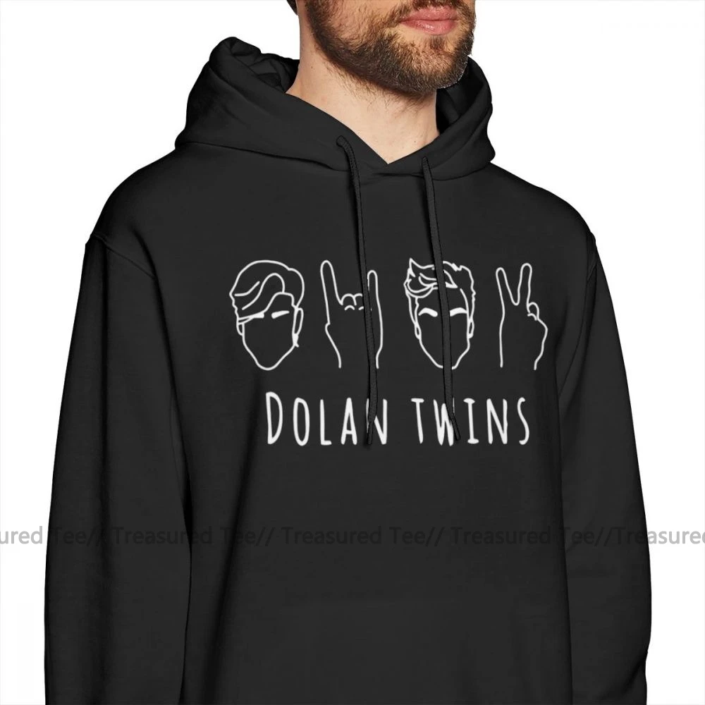 Толстовка Dolan Twins DOLAN TWINS Толстовки Теплый длинный пуловер серый хлопок мужская