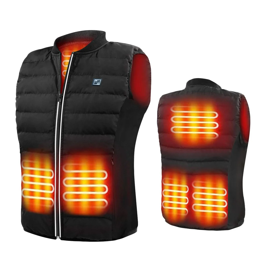 

Unisex Heated Vest Lightweight Waistcoat USB Charging Electric Body Winter Warmer Jacket Outdoor Hunting Hiking Skiing