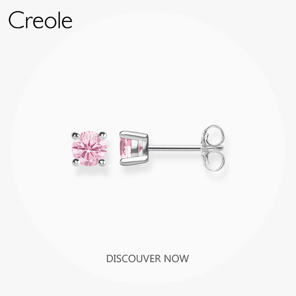 Серьги-гвоздики с разноцветным камнем маленькие 2019 аксессуары модные ювелирные