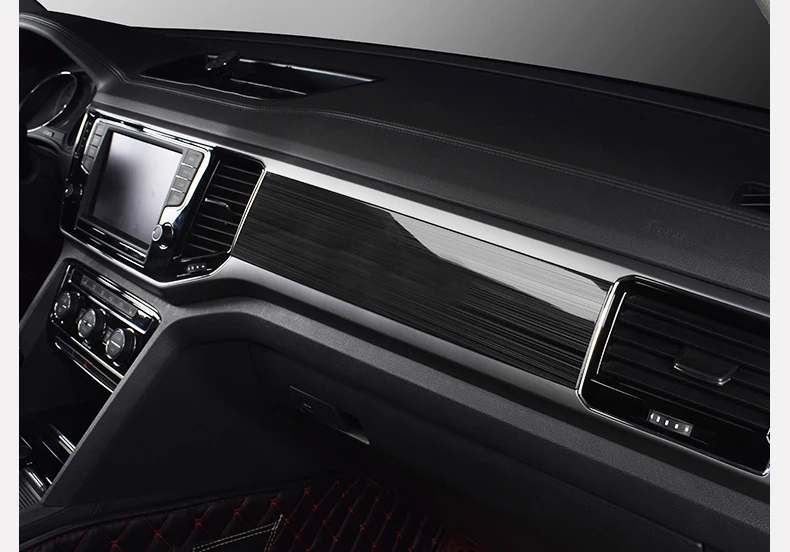 Lsrtw2017 для Volkswagen Atlas Teramont Vw привод центрального автомобильного Управление Панель планки интерьерные аксессуары