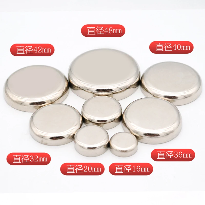 Im&aacute;n superfuerte de 10 piezas, gancho de salvamento permanente de neodimio Ndfeb con varilla roscada interna D10mm D16MM D32mm D36mm D40mm-4
