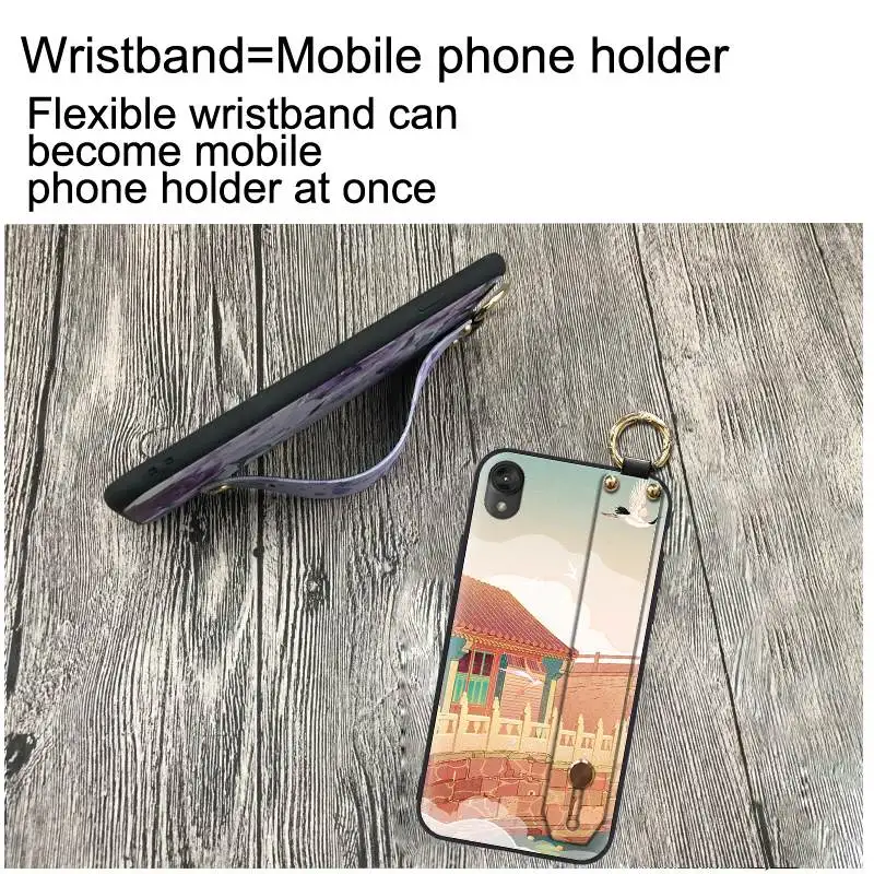 Чехол для телефона в китайском стиле MOTO E6 силиконовый ударопрочный