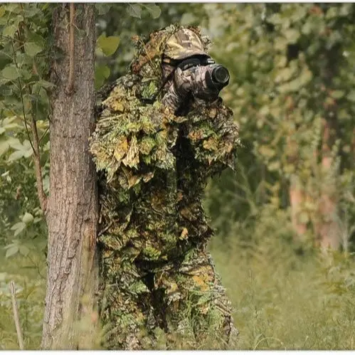 Desert Adult Bionic Woodland Camo/Camouflage Hunting Yowie Ghillie Burlap Suit 