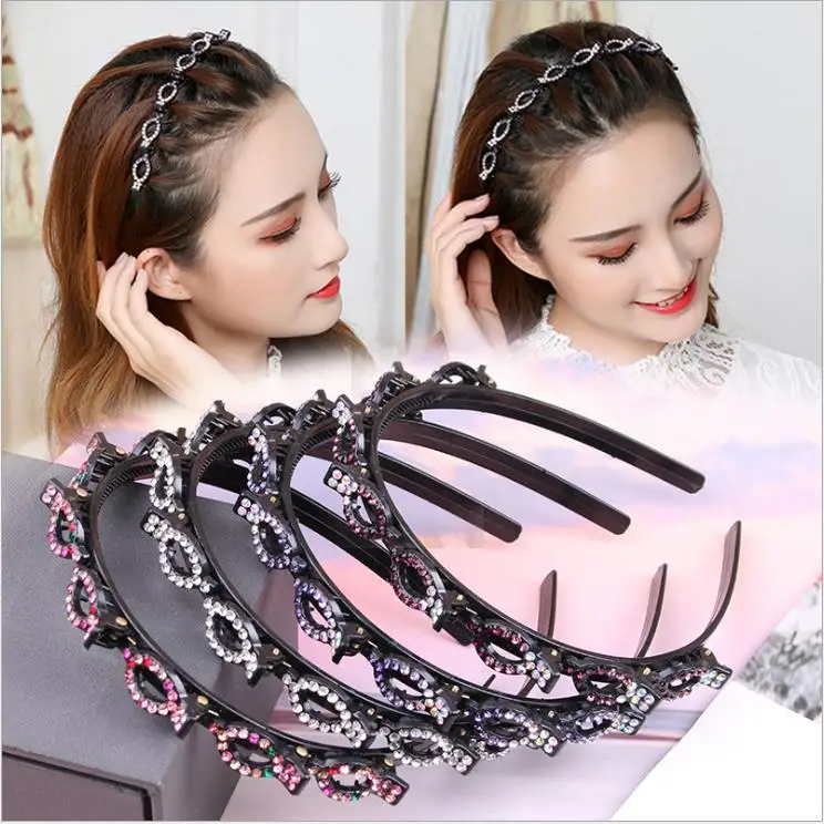 

Double Bangs Hairstyle Hairpin Hairband Hair Decoration Clips Hoop Headbands for Women Barrettes Hairstyle Hair Accessories