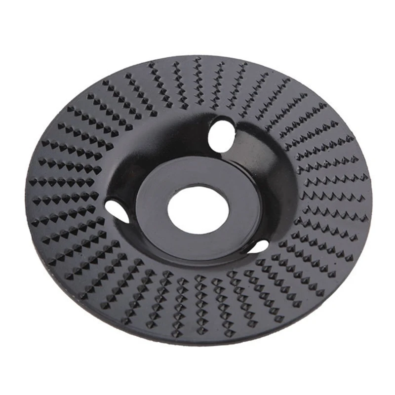 

K1KA Easy Operate Angle Grinding Wheel 5'' 125mm Carbide Coating 22mm Bore Shaping Abrasive Wheel for Wood Carving Power Tool