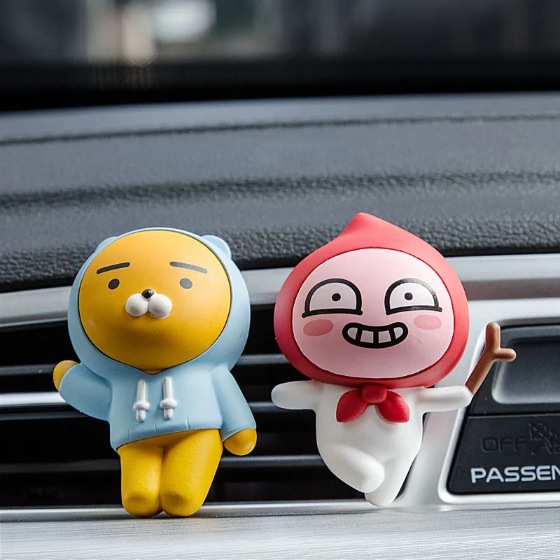 

Корейский стиль Новый мультяшный персиковый освежитель воздуха для автомобиля, украшение для автомобиля, автомобильные аксессуары