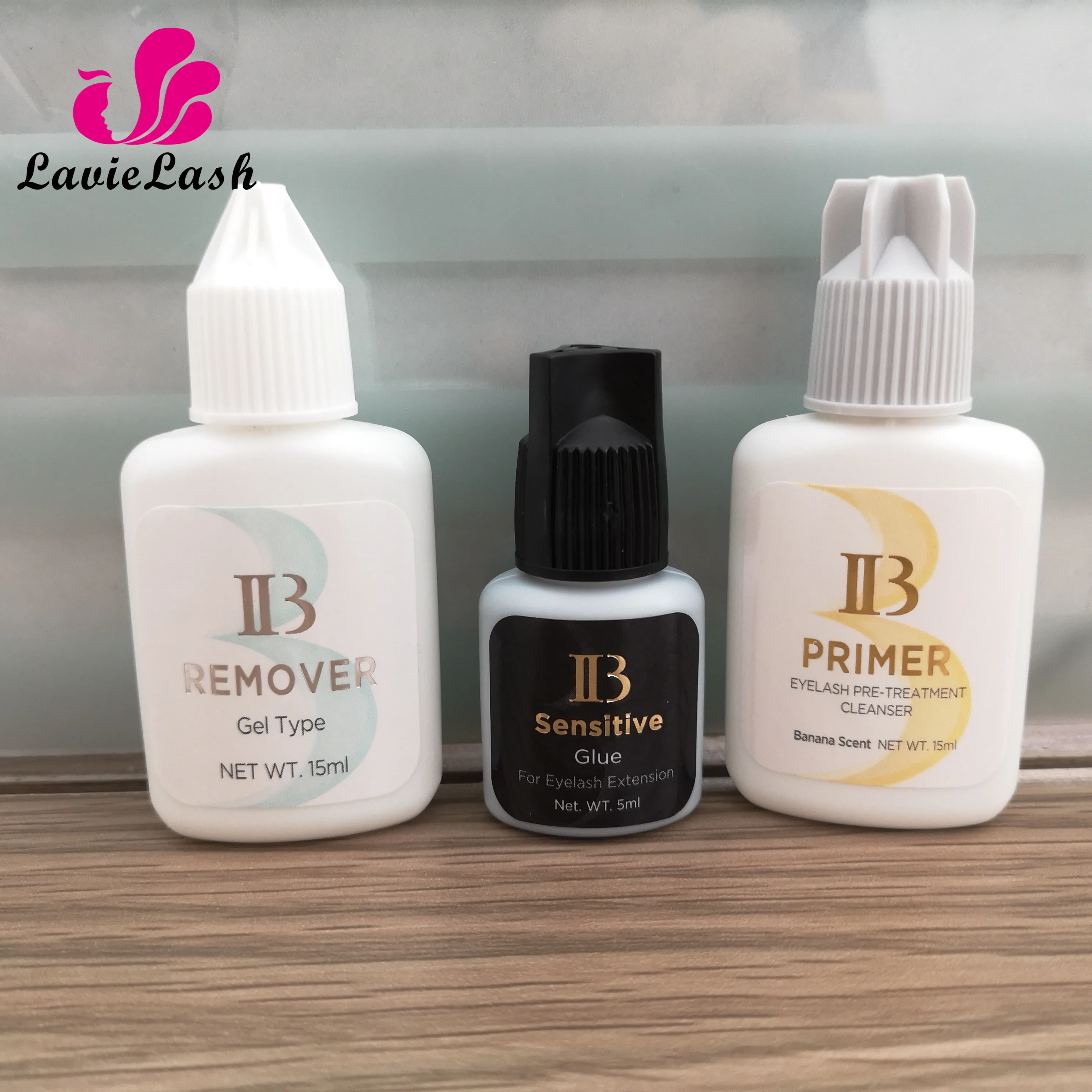 1 Набор IB чувствительный клей праймер для ресниц средство удаления наращивания