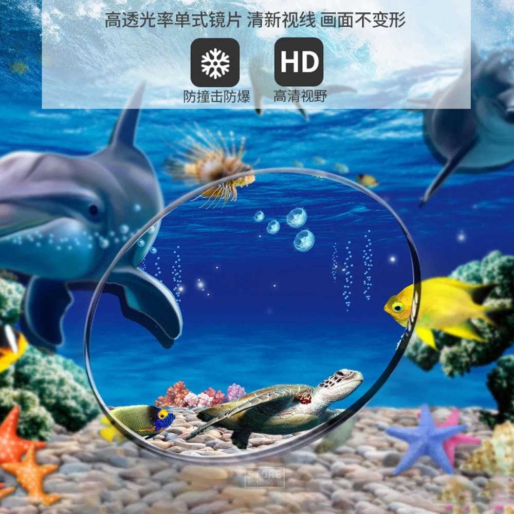 Маска для дайвинга взрослых незапотевающие очки подводного плавания