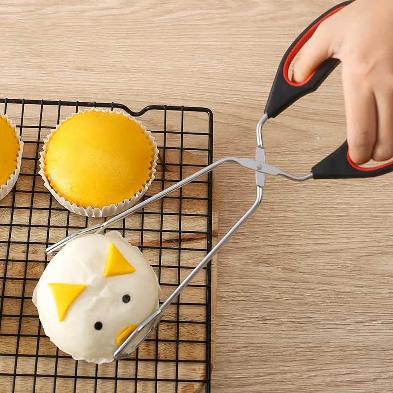 

Многофункциональные прочные пищевые щипцы, щипцы для барбекю с углем, щипцы для барбекю хлебные щипцы, удлиненные щипцы, аксессуары для бар...