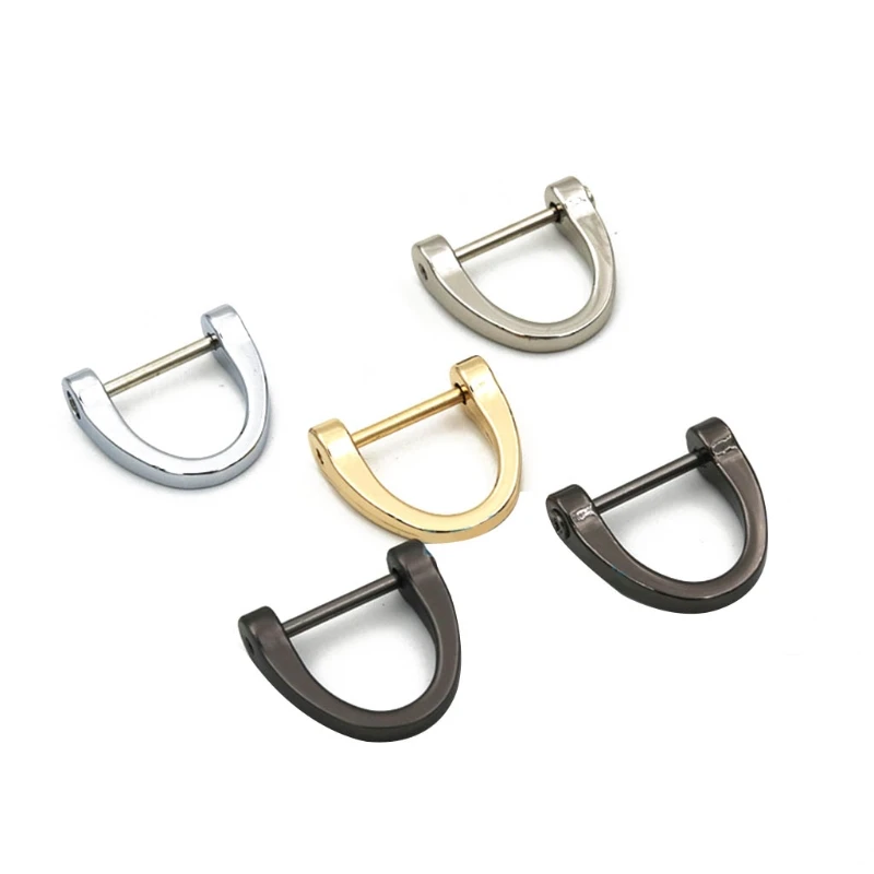 10 шт. D образные U кольца ремни с пряжкой для ремня Сменные аксессуары кошелька