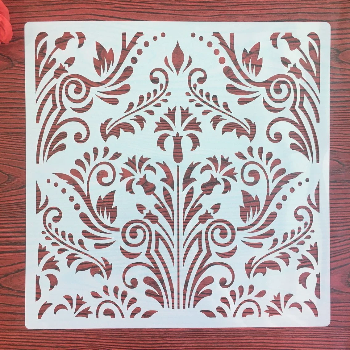 

30 * 30 cm DIY large round flower mandala diy stencil painting scrapbook coloring engraving album decoration template stencil