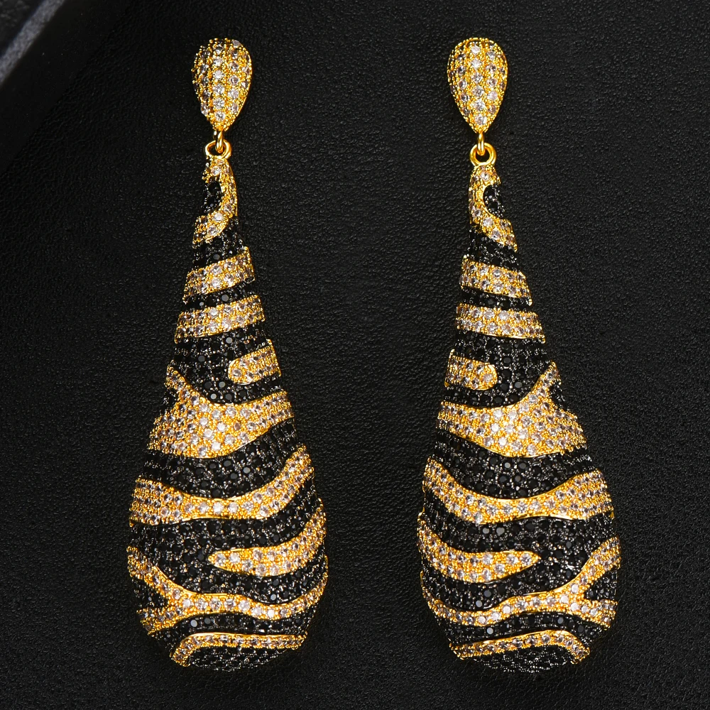 GODKI трендовые леопардовые серьги в виде лошади для женщин богемные