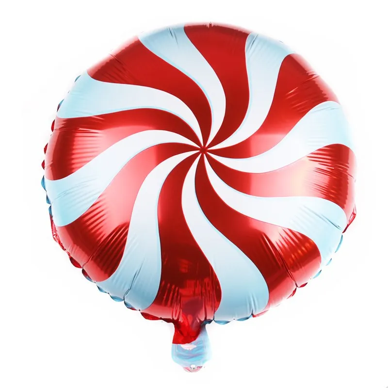 

18inch 5pcs Candy Lollipop Aluminum Foil Balloon Windmill Party Theme Birthday Helium Balloon Christmas Decoration Globos