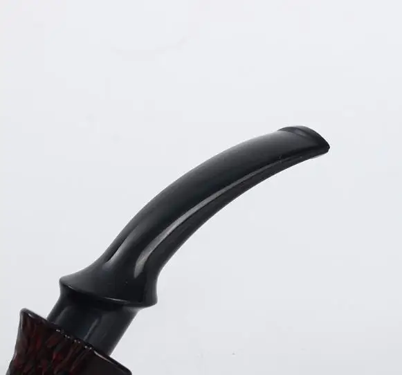 Курительная трубка ручной работы коричневая табачная съемная курительная для