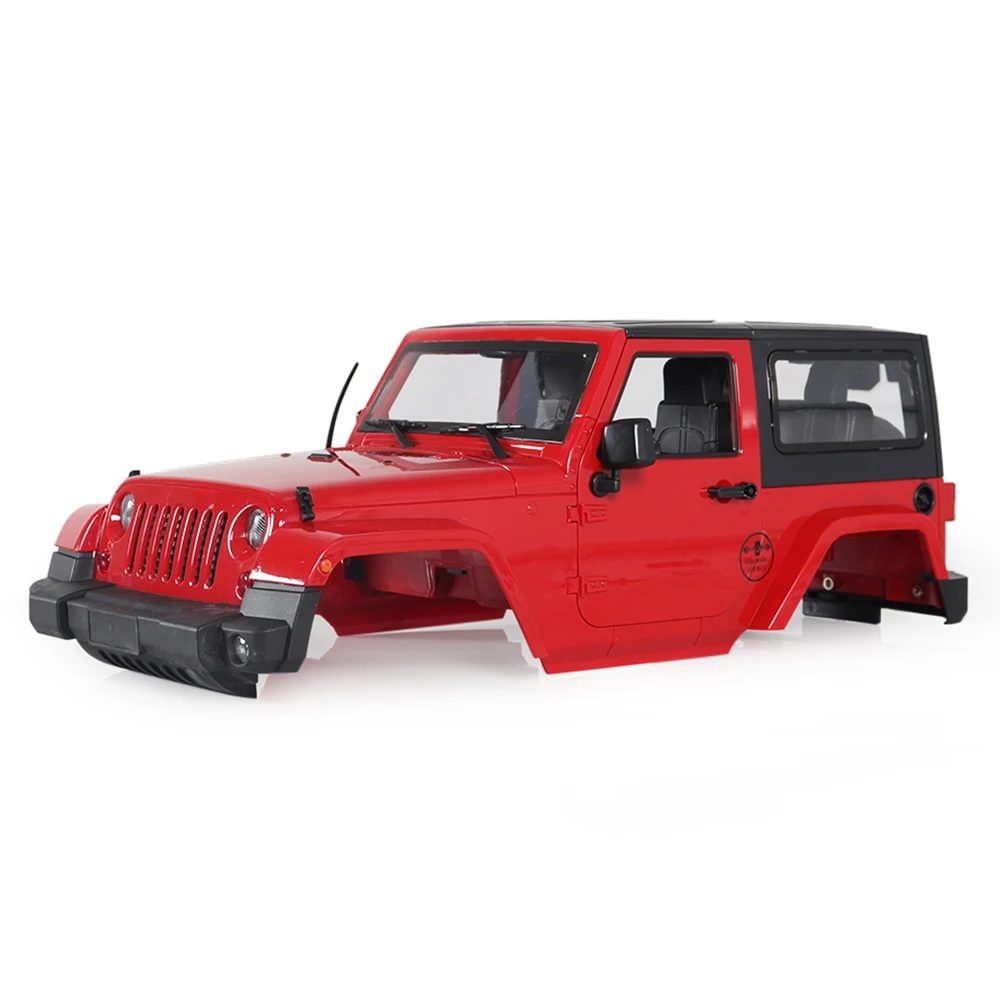 275 мм Колесная база жесткий корпус двухдверный Jeep Wrangler JK Rubicon автомобильный для 1/10