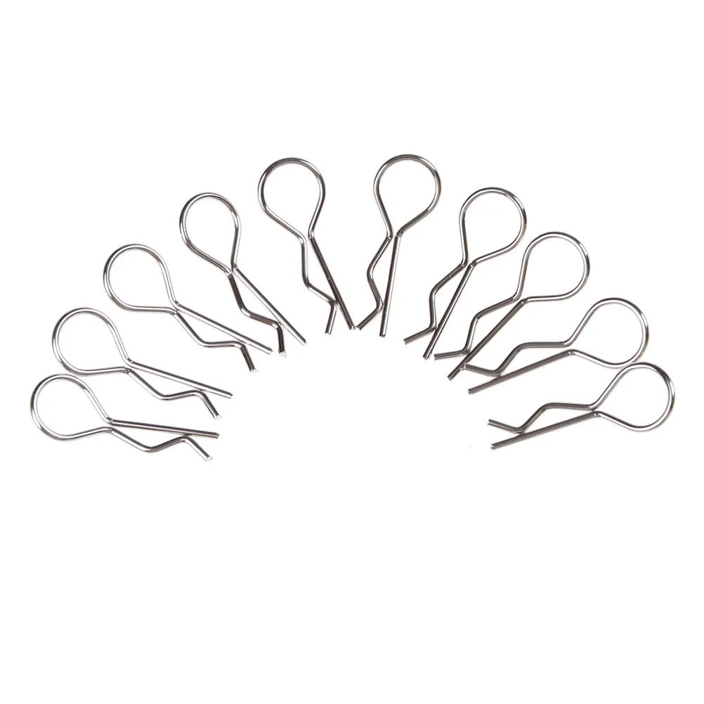 10 шт./партия заколки для тела из нержавеющей стали Redcat HPI HSP 1/10 1/8 модель автомобиля