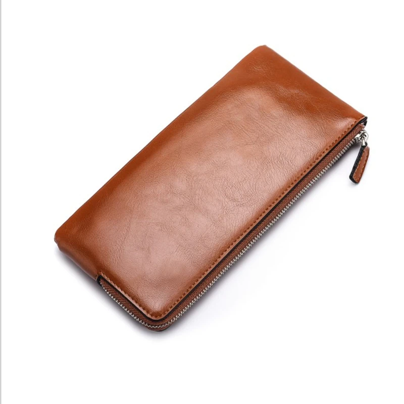 Оригинальный Роскошный брендовый мужской кошелек деловой Полосатый Клатч