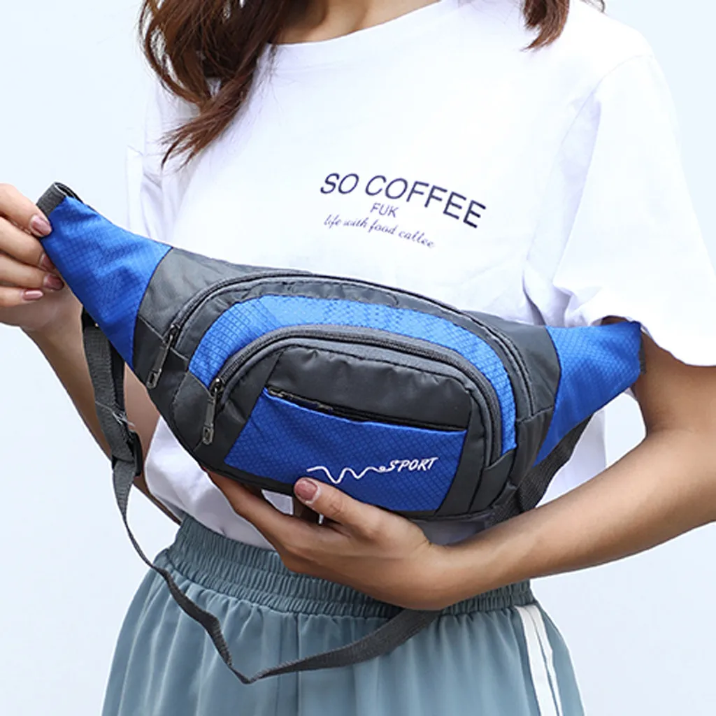 Водонепроницаемая поясная сумка для женщин и девушек забавная дорожная Сумочка