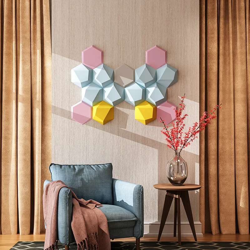 3d Трехмерные настенные наклейки детские Самоклеящиеся украшения для спальни