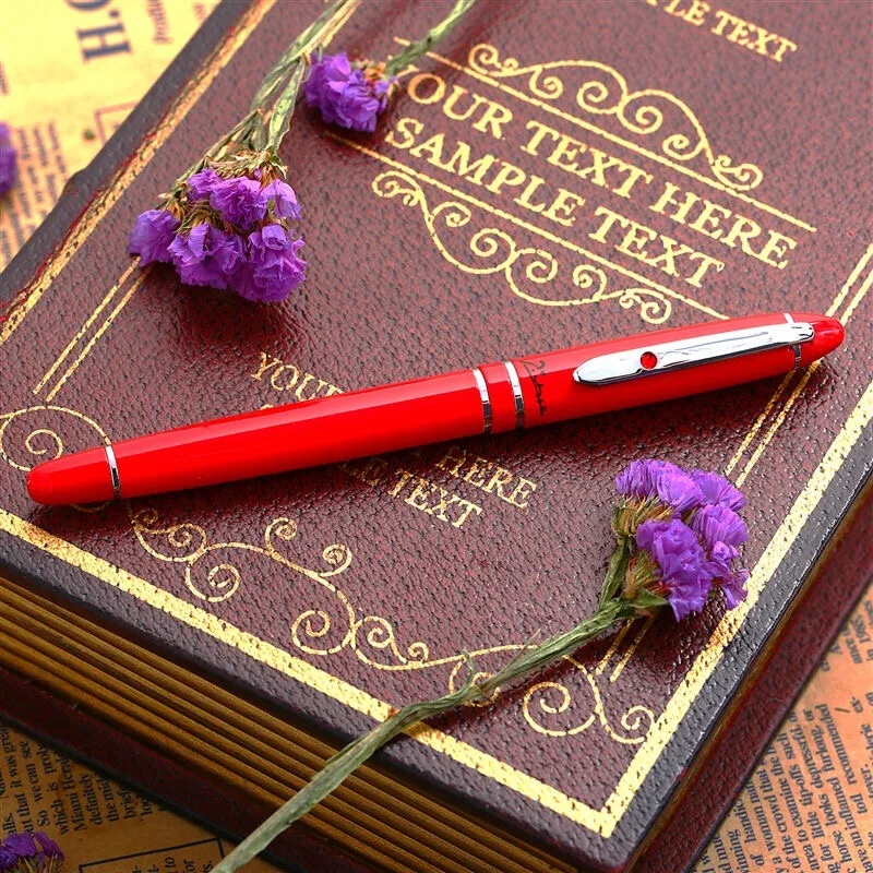 Pimio Luxury Fountain Pen High Quality 0.5mm Office Ink Business Gift School Supplies Calligraphy Pens | Канцтовары для офиса и