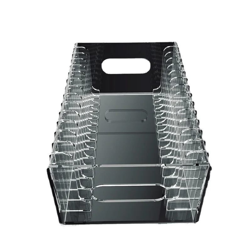 

A&C Clear Stackable Cd Case Storage Tower Rack Holder