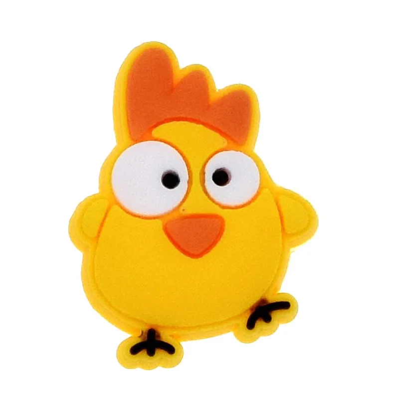 animal 1pcs Shoe Decoration Buckle Charms dog duck elephant monkey chicken fish for croc Bracelets birthday kids friends Gifts