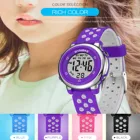 Часы детские, многофункциональные, водонепроницаемые, с будильником, с подсветкой