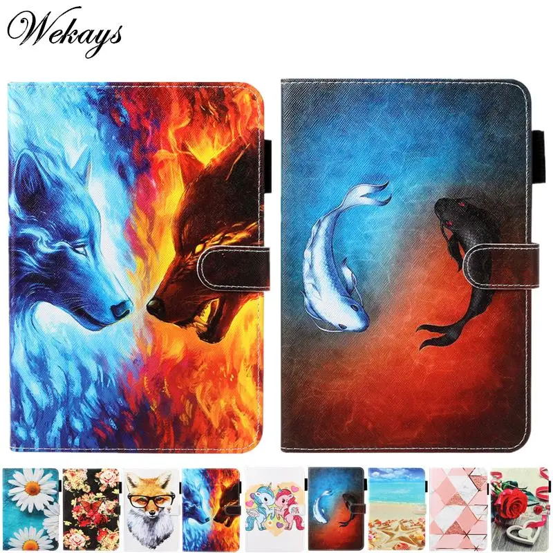 

For Samsung Tab A 10.1 2019 Case SM-T510 Cartoon Leather Cover For Samsung Galaxy Tab A 10.1 inch 2019 T510 T515 Cover Case Capa